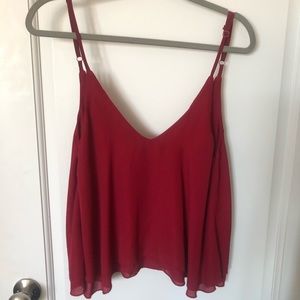 Tobi Wine Red Cami